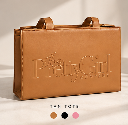 01. The Pretty Girl Tote, Tan.